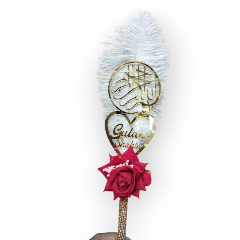 Customised Nikah Pen with Name Engraving | Personalized Wedding Signature Pen