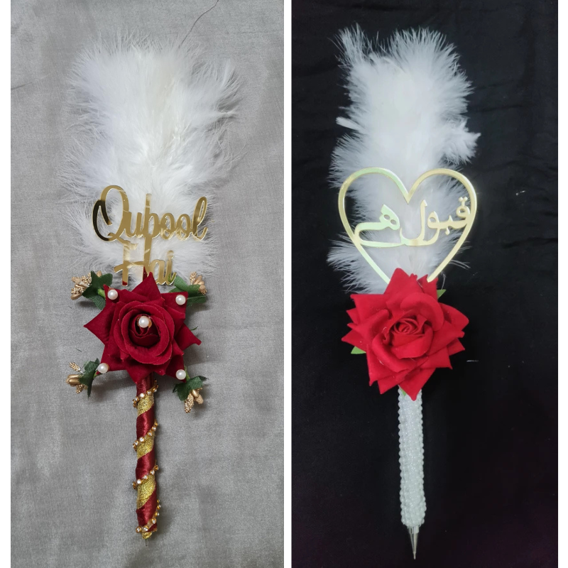 Elegant Wedding Signature Pen | Qubool Hai Pen