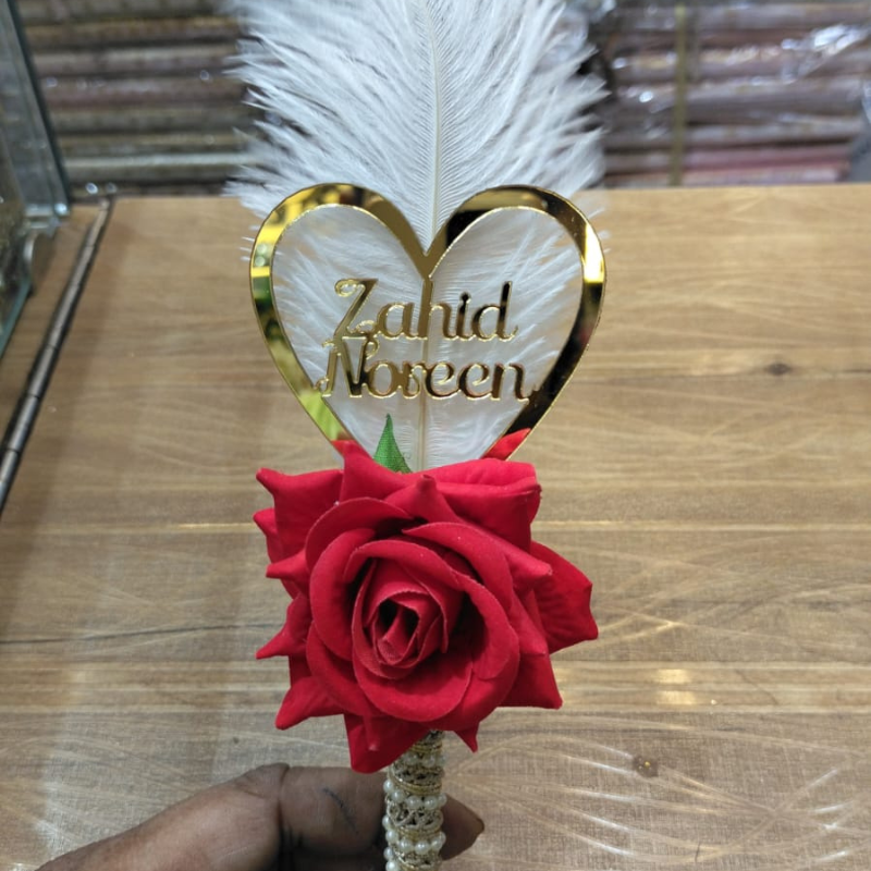 Nikah Nama + Accessories Box + Personal Customised Pen (Combo of 3)