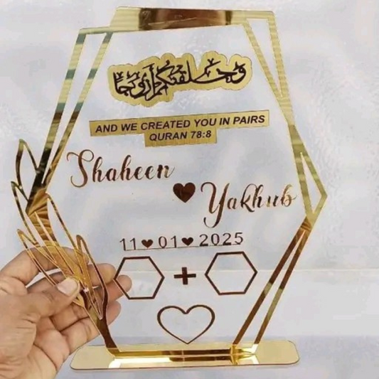 Personalised Thumb Impression Board | New & Unique Design